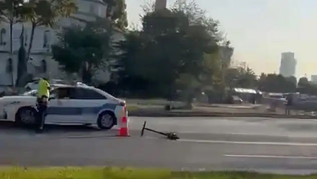 Ankara'da otomobil skutere çarptı 1 ölü, 1 ağır yaralı
