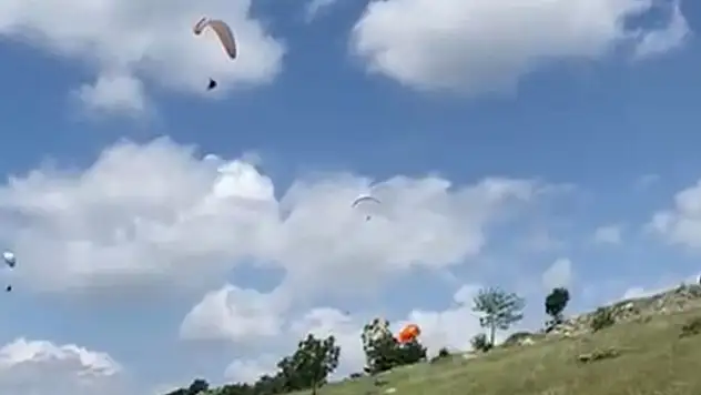 Ankara'da paraşüt faciası: 1 ölü, 2 yaralı
