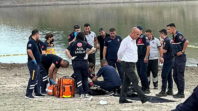 Ankara'da serinlemek için baraj gölüne giren 2'si kardeş 3 kişi, boğuldu
