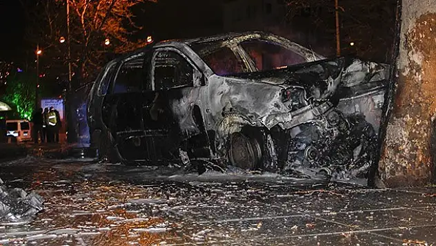 Ankara'da trafik kazası: 1 yaralı