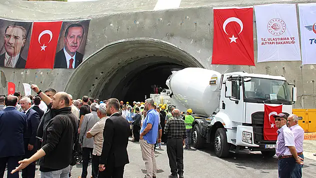 Ankara-Kırıkkale-Çorum-Samsun Hızlı Tren Projesi'nde Delice-Çorum etabının temeli atıldı