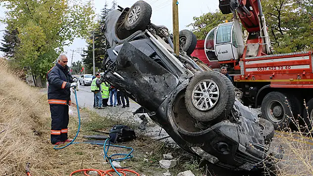 Ankara-Konya yolunda kaza:1 ölü