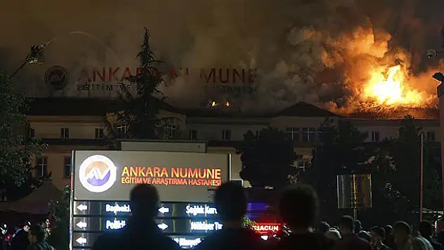 Ankara Numune Hastanesi'nde yangın! 100'e yakın hasta...