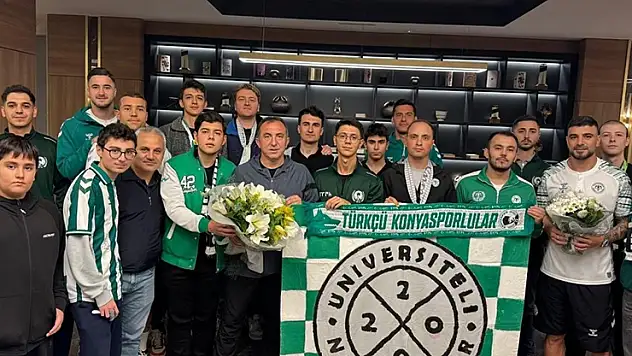 Ankara'da Konyaspor'a moral ziyareti