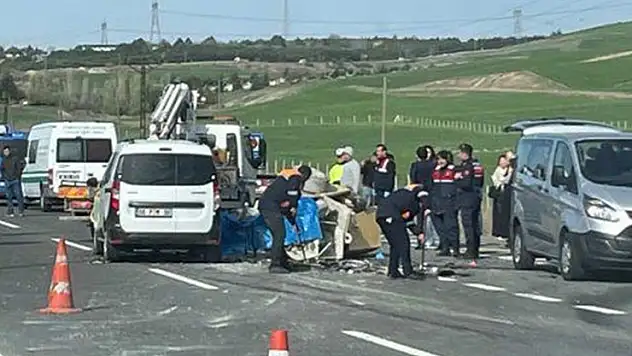 Ankara'da trafik kazası: 1 ölü, 2 yaralı