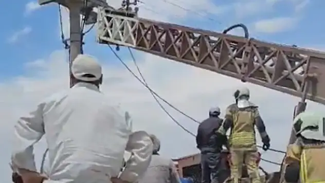 Ankara'da, trafoya çıkan çiftçiye elektrik çarptı