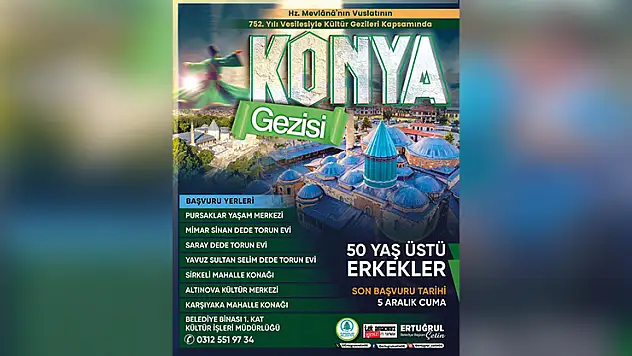 Ankara'dan Konya'ya Şebiarus için gelecekler
