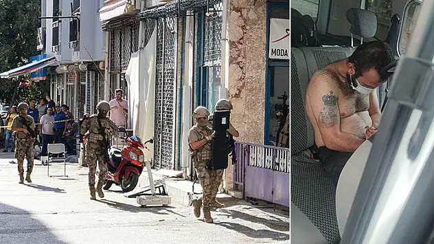 Annesini rehin alıp, 4 saat sonra bacağından vurulan şüpheli, hastanede öldü

