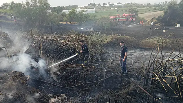 Antalya'da 3 ayrı noktada çıkan eş zamanlı yangınlar söndürüldü
