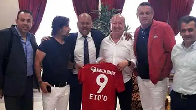 Antalya'da Eto'o forması hazır, kendisi bekleniyor