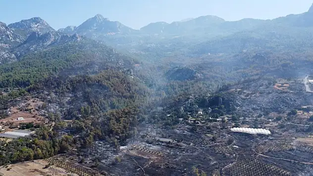 Antalya'da ormanlık alanda çıkan yangın kontrol altına alındı
