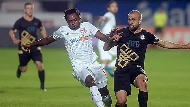 Antalya'da puanlar paylaşıldı