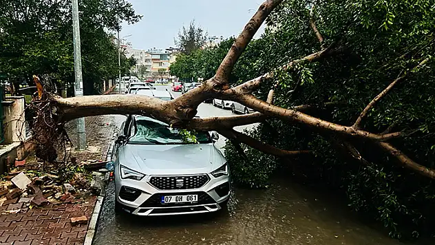 Antalya'da şiddetli yağış nedeniyle 5 ilçede okullar tatil edildi

