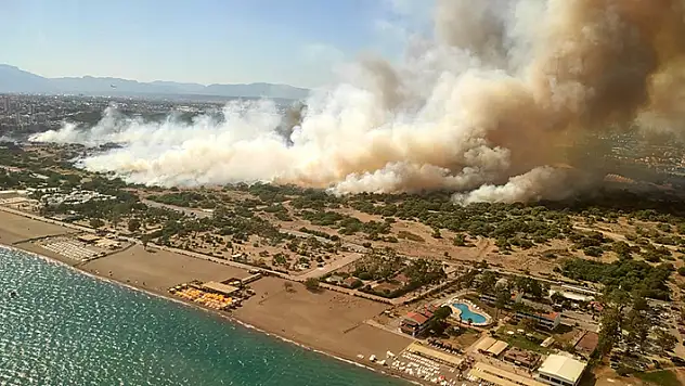 Antalya'daki orman yangınında 30 hektarlık alan zarar gördü
