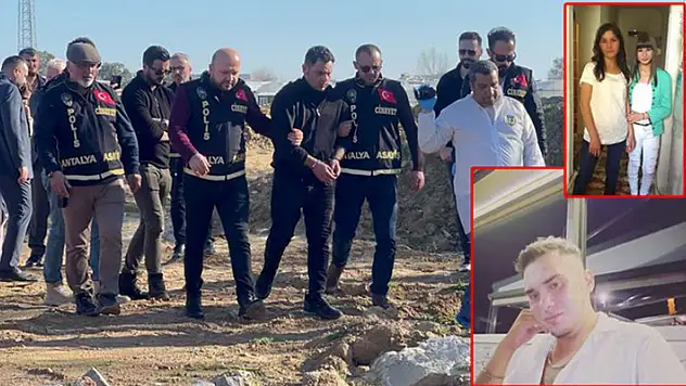 Antalya'daki vahşetin detayları ortaya çıkıyor: Arkadaşını olay yerinde, baldızını evinde öldürmüş
