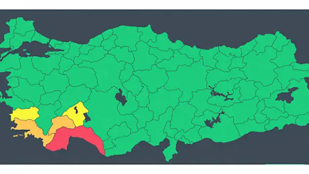 Antalya için 'kırmızı kod' alarmı! 'Çok tehlikeli meteorolojik hadise bekleniyor'