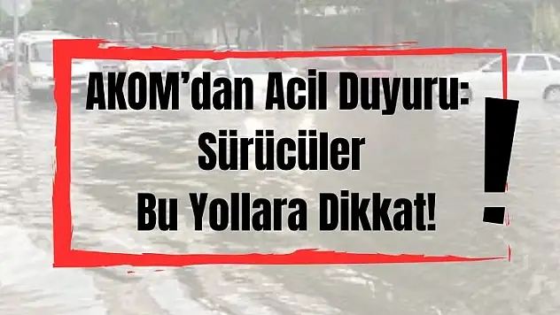 Antalya–Konya yolunda trafik akışı değişti