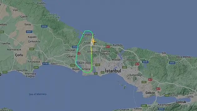 Antalya uçağına yıldırım isabet etti