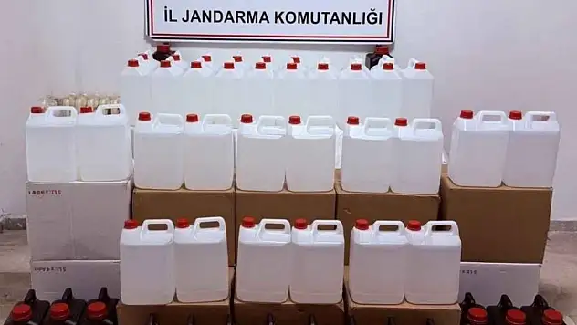 Antalya'da 500 litre kaçak etil alkol ele geçirildi