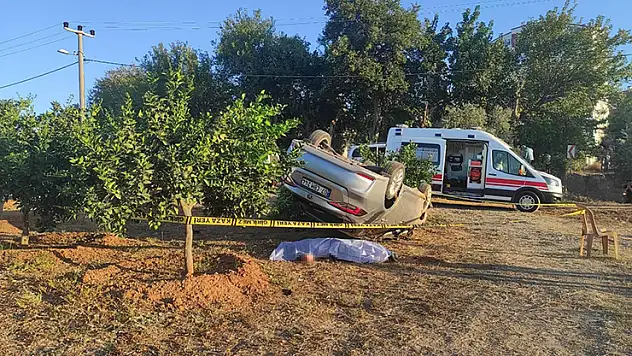Antalya'da otomobil şarampole devrildi: 1 ölü