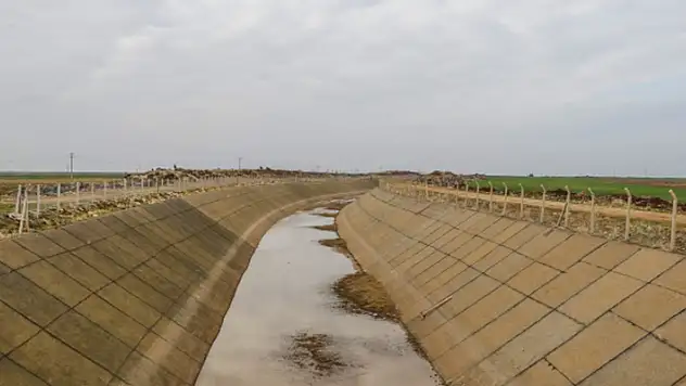 Apa Barajı Sulaması Kanal Rehabilitasyonu Projesi ile su kaybının önüne geçilecek
