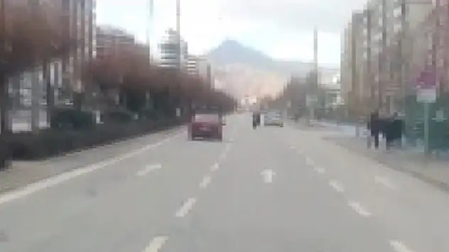 Araç içinden video çekerken ölümlü kazayı kaydetti