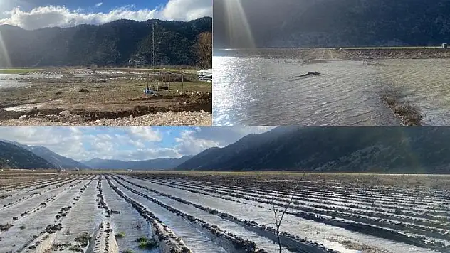 Arazilerde hasar tespit çalışmaları başladı