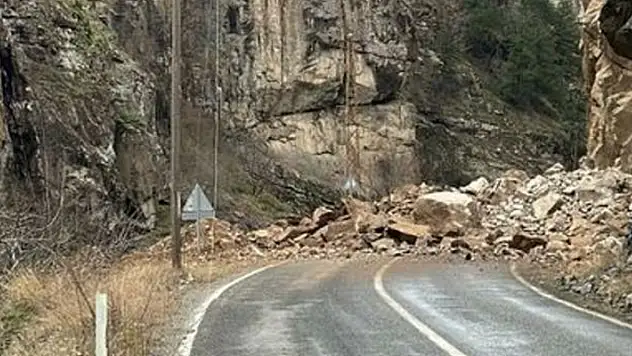 Artvin-Ardahan kara yolu heyelan nedeniyle ulaşıma kapandı
