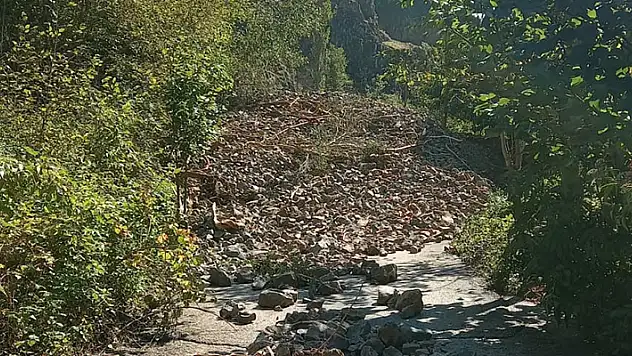 Artvin'de heyelan nedeniyle 8 köy yolu ulaşıma kapandı

