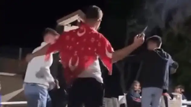 Asker eğlencesinde silahlar ateşlendi