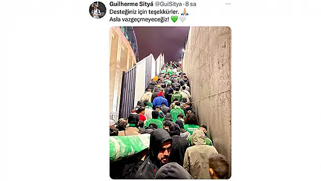 Asla vazgeçmeyeceğiz!
