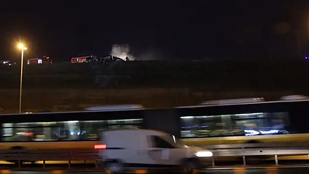 Atatürk Havalimanı'na iniş sırasında özel jet düştü