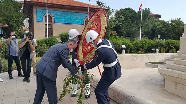 Atatürk'ün Konya'ya gelişinin 100. yıl dönümü törenle kutlandı