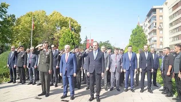 Atatürk'ün Konya'ya gelişinin 105. yıl dönümü törenle kutlandı