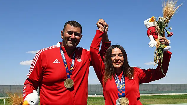 Atıcılık Trap yarışmasında Türk takımı şampiyon oldu


