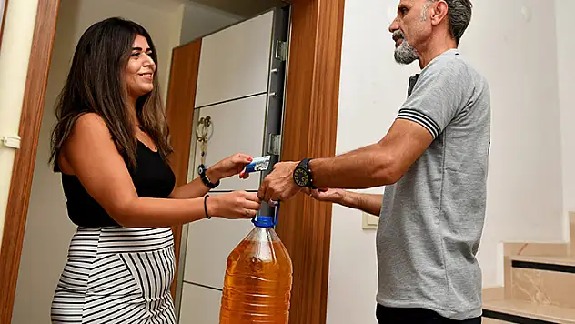 Atık yağları geri dönüştürerek 181 bin TL kazandılar
