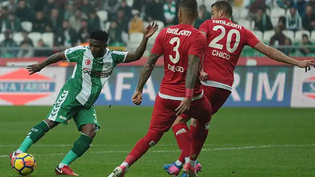 Atiker Konyaspor:1 - Antalyaspor: 1