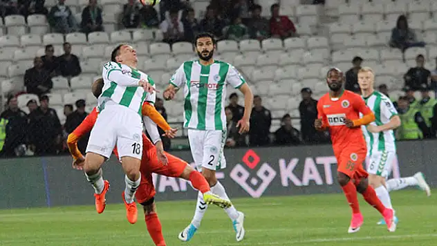 Atiker Konyaspor: 1 - Aytemiz Alanyaspor: 1