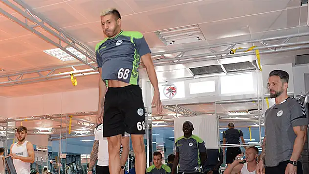 Atiker Konyaspor'a optimum kuvvet testi yapıldı