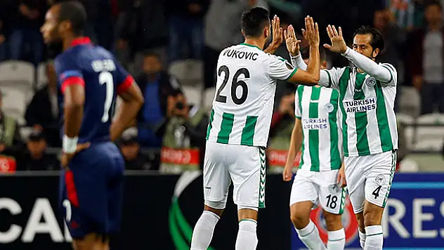 Atiker Konyaspor, Braga deplasmanında