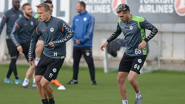 Atiker Konyaspor'da Göztepe maçı hazırlıkları sürüyor