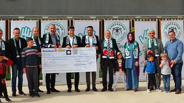 Atiker Konyaspor'dan SOBE'ye 350 bin liralık bağış