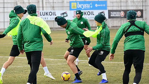 Atiker Konyaspor'dan tek antrenman