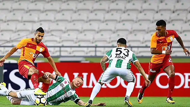 Atiker Konyaspor evinde Galatasaray'ı ağırlayacak