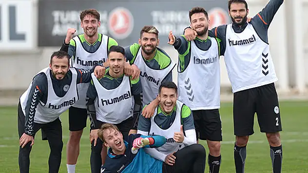 Atiker Konyaspor, Kayserispor maçı hazırlıklarını sürdürüyor