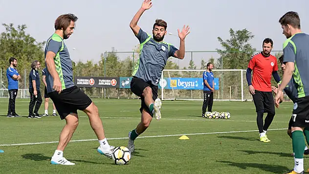 Atiker Konyaspor Malatyaspor maçının son çalışmasını yaptı