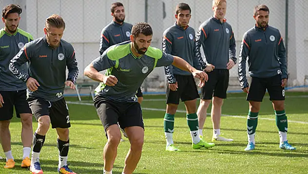 Atiker Konyaspor, Salzburg maçının hazırlıklarına başladı