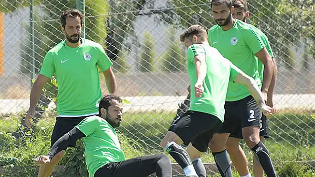 Atiker Konyaspor taktik çalıştı