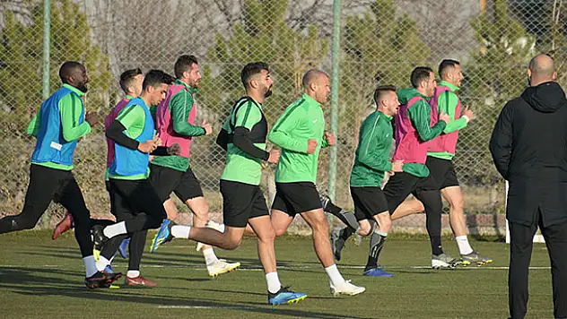 Atiker Konyaspor'un Kayserispor maçı hazırlıkları başladı