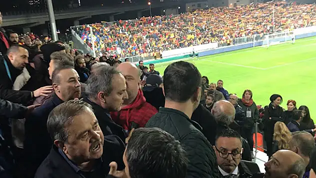 Atiker Konyasporlu yöneticilere çirkin saldırı